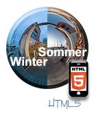 Sommer Winter Splitscreen Travemünde